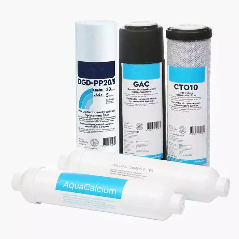 2 Ersatzfilterset Aquacalcium 5 FIlter set