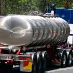 Ve Wasser Tanklastzug Lieferung