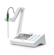 Hanna HI2600-02 Multiparameter-Tischmessgerät mit HI11310 pH-Elektrode im Elektrodenhalter