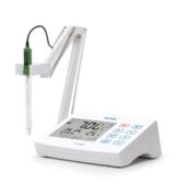 Hanna HI2621-02 pH/Redox-Tischmessgerät mit Datenaufzeichnung und HI11310 Elektrode